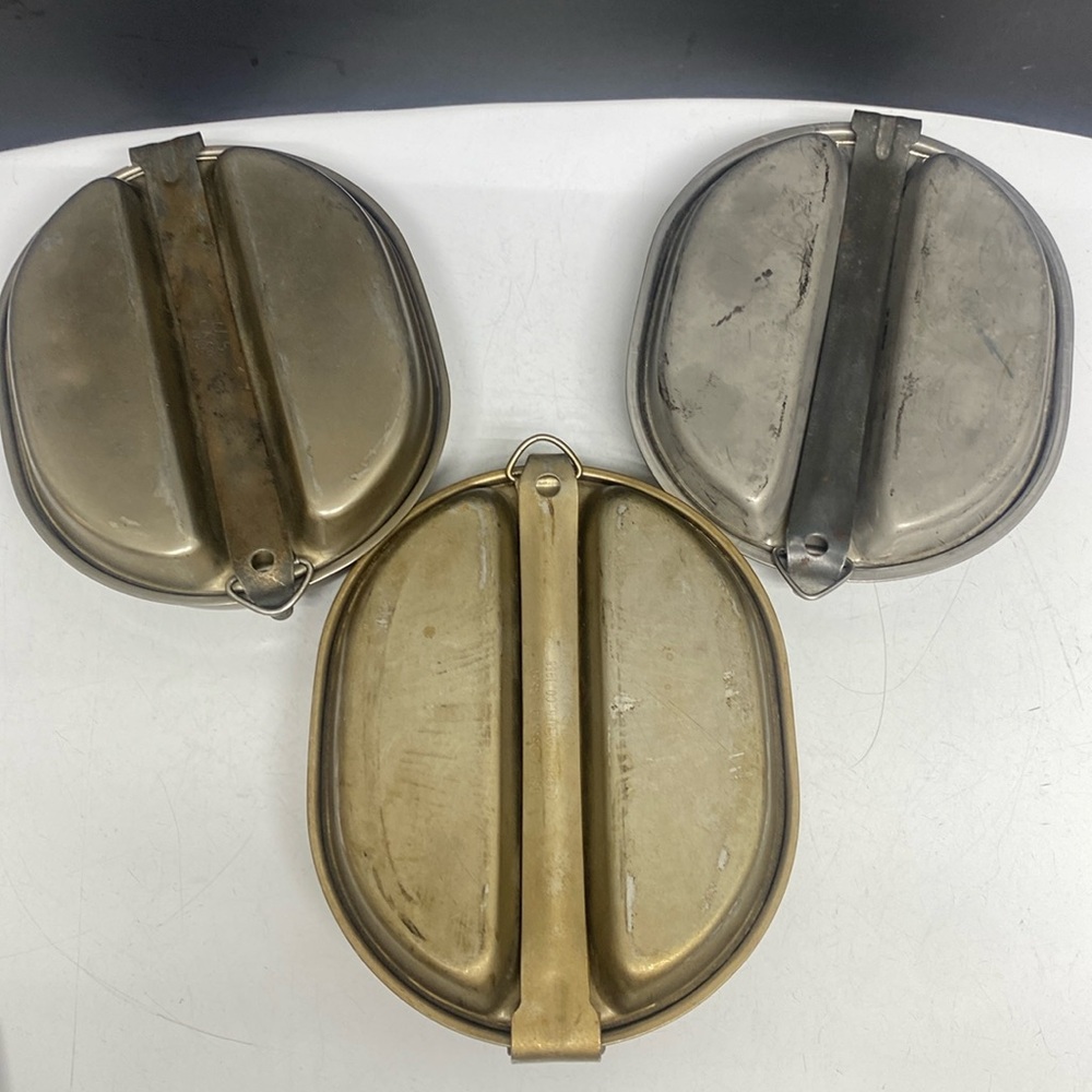 Milltary Issued World War 2 Era Mess Kit-1944 Set of Three